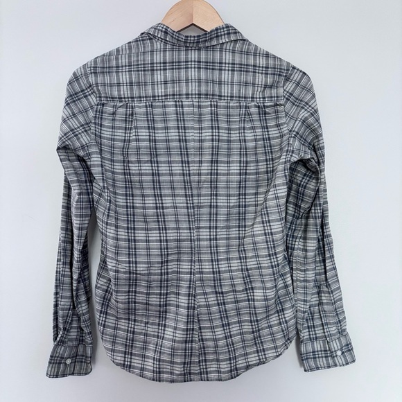 Frank & Eileen Barry Grey‎ Plaid Button Down 100% Cotton Shirt Size S - Picture 8 of 10